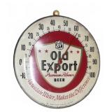 Old Export Beer Metal Thermometer 10'