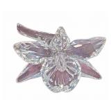 Swarovski Crystal Orchid Flower Figurine