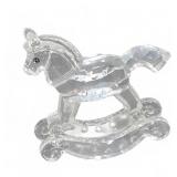 Swarovski Crystal Rocking Horse Figurine