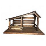 Wood Nativity Stable 20'x12'x12'