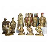 RB Japan Nativity Figurine Set Mixed Materials