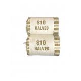 Two Rolls Kennedy Half Dollar Coins