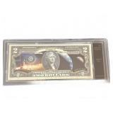 Apollo IV $2 Uncirculated Federal Reserve Note