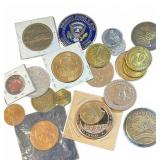 Collectible medals and tokens