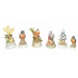 Ceramic Bird Music Boxes and Figurines