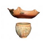 Weller Pottery Bowl and Planter Set