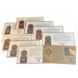 9 US Mint Historical Coin Sets Collection