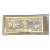 $2 Mercury Atlas 8 Commemorative Bill