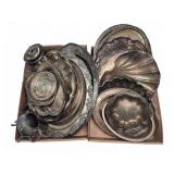 Silverplate Serving Trays and Bowls