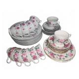 Royal Victoria & China Rose Tea Sets