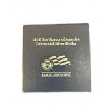 2010 Boy Scouts Silver Proof Dollar