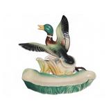 Ceramic Mallard Duck TV Lamp 13 1/2' Tall