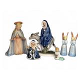 Goebel Nativity Porcelain Figurines Set