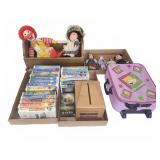 Dolls, VHS Tapes, Board Games, View-Master