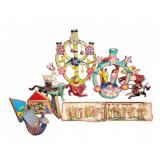 Mexican Folk Art Figurines and Candle Holders