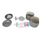 Swarovski Crystal Figurine Lot with Boxes, as-is