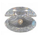 Swarovski Silver Crystal Oyster with Pearl
