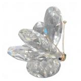 Swarovski Silver Crystal Butterfly Figurine