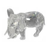 Swarovski Crystal Elephant Figurine with Box