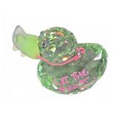 Swarovski Crystal Duck Figurine