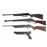 4 Assorted Air Rifles and Air Pistol