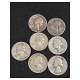 $1.75 FACE OF SILVER QUARTERS