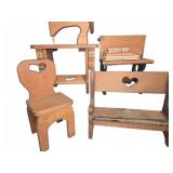 Wooden Miniature Doll Furniture