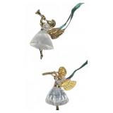 Swarovski Crystal Christmas Angels Set