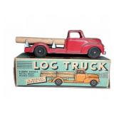 Hubley Metal Log Truck with Box