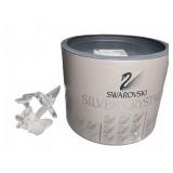 Swarovski Silver Crystal Hummingbird Figurine