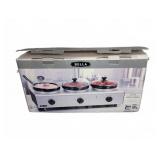 Bella Triple Slow Cooker Buffet Server