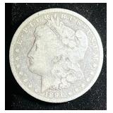 1891 CC Morgan Silver Dollar Coin