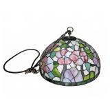Stained Glass Floral Hanging Lamp Shade