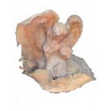 Silicone Mold w/ Concrete Composite Statue 16'