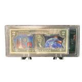 $2 Mercury Atlas 7 Aurora 7 Commemorative Note