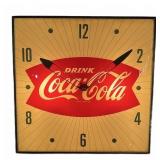 Pam Clock Co. Coca-Cola Electric Wall Clock