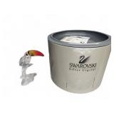 Swarovski Silver Crystal Toucan Figurine