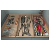 Hand Tool Lot with Saws and Pliers