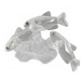 Swarovski Silver Crystal Fish Figurine