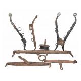 Antique Horse Tack and Harness Hardware Lot