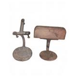 (2) Cast Iron Buggy/Carriage Steps