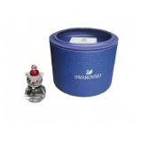 Swarovski Crystal Bear with Santa Hat