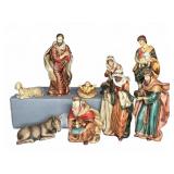 O'Well Novelty 11-Piece Nativity Set 1994