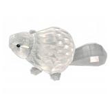 Swarovski Crystal Beaver Figurine with Box
