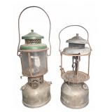 Coleman Pyrex Gas Lanterns
