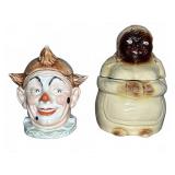 Two Ceramic Cookie Jars