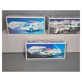 Hess Toy Trucks Lot (Rescue, Emergency, Front End)