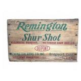 Remington Shur Shot Wooden Ammo Crate