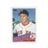 1985 Topps Roger Clemens Rookie Card