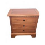 Three-Drawer Wooden Chest 26.5'ï¿½16'ï¿½26'